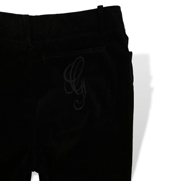 ❤️SOLD❤️ TOM FORD for GUCCI Black Wide Leg Velvet Pants |Size: 44| - Picture 2 of 14